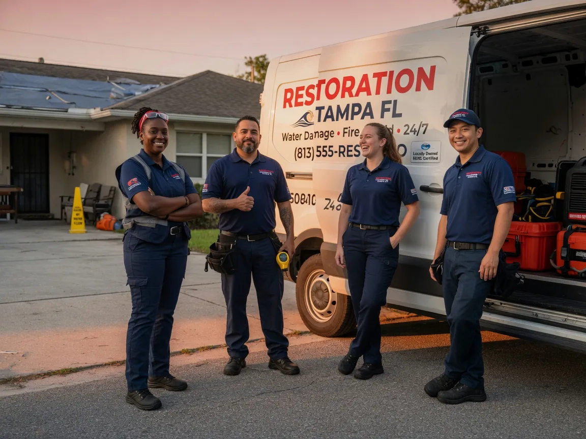 Water Damage Restoration company in Fresno, OH